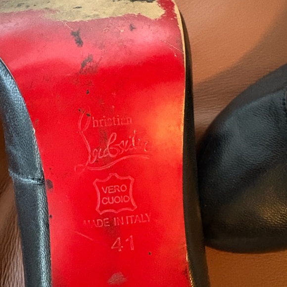 Christian Louboutin Classic Black 👠 Kate Pump sz 41 - Picture 5 of 11